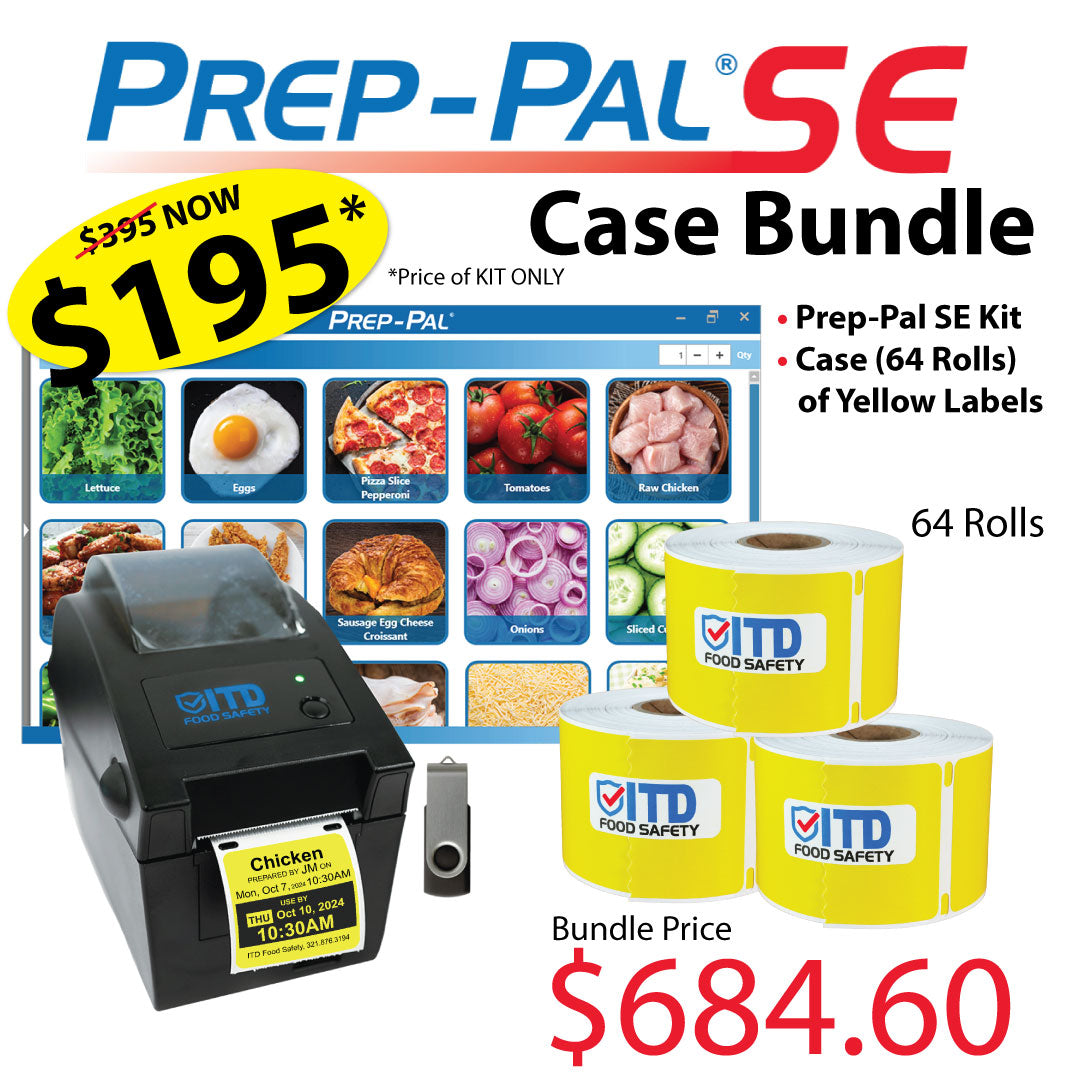Prep-Pal SE Kit w/ Yellow Labels