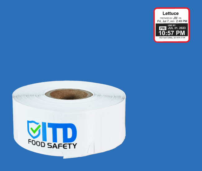 1" x 1" Prep-Pal™ Labels (750 per roll). Every Prep-Pal™ label has a unique Premium-Peel adhesive that is never too sticky but always sticky enough. From your hot-holding area to your walk-in freezer, our labels can handle it all. Our labels are easy to remove and never leave behind residue.
