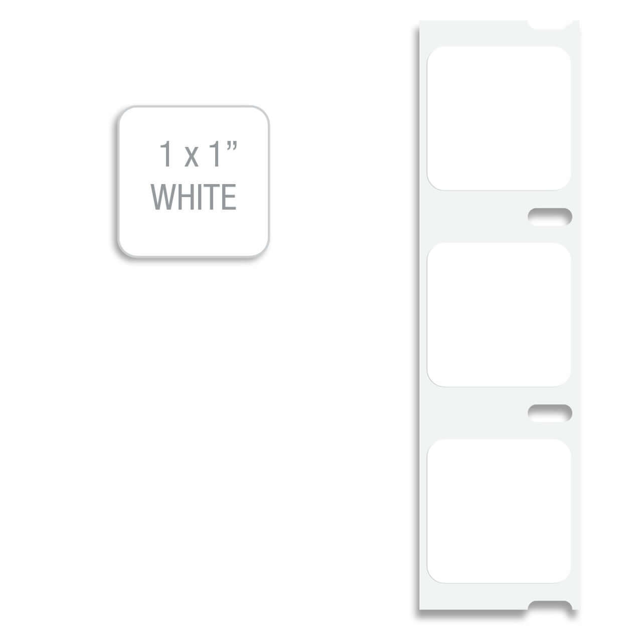 1" x 1" Prep-Pal™ Labels (750 per roll). Every Prep-Pal™ label has a unique Premium-Peel adhesive. 1" x 1" Prep-Pal™ Food Safety Labels, white adhesive labels, nutritional, food label, convenience, grocery