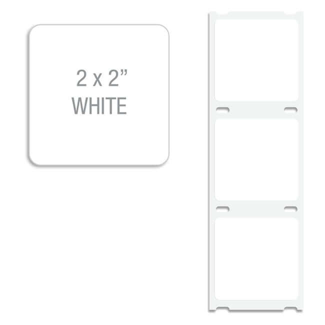 2x2 Economy Peel Direct Thermal Printer Label Sticker- White LB-0905