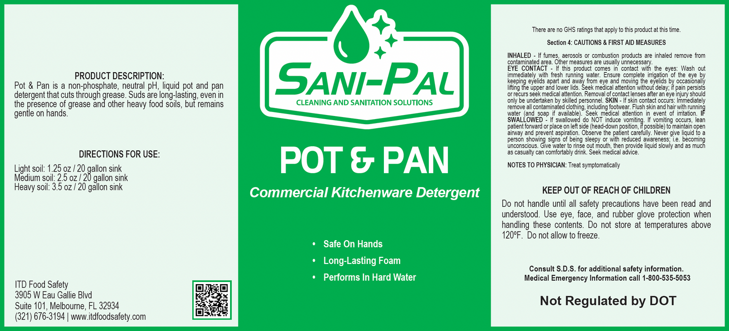 Pot And Pan – Foaming Kitchenware Detergent
