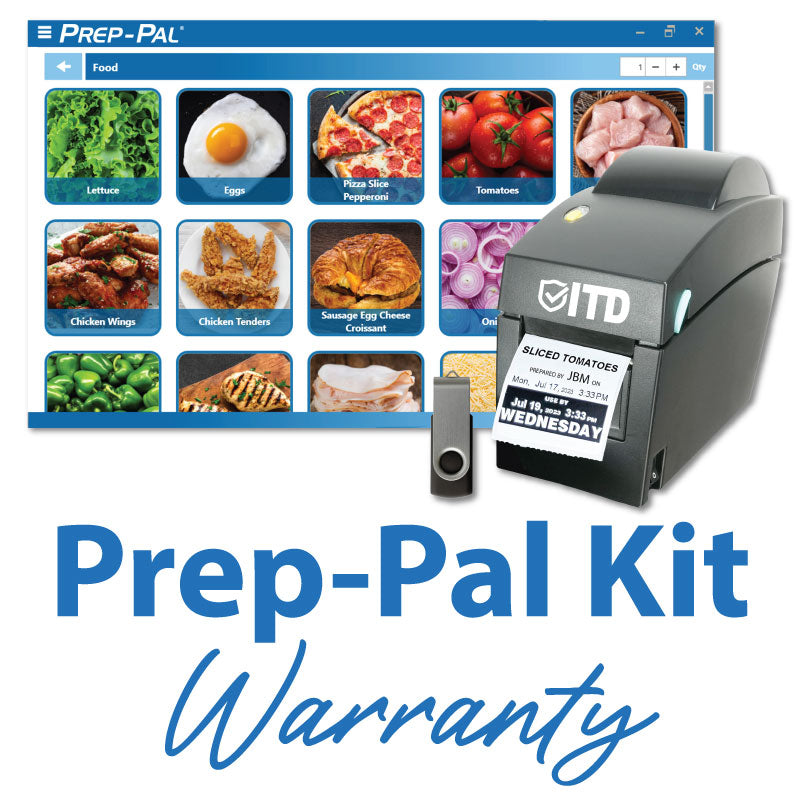 Prep-Pal Kit Warranty