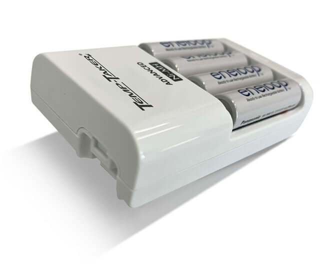 The Temp-Taker Charging Station offers optimal performance with its high capacity, rechargeable batteries. Perfect for heavy-use environments, each station comes with 4 AA rechargeable batteries and an easy-to-use charging station. Get the most out of your battery life with this reliable and efficient charging station.
