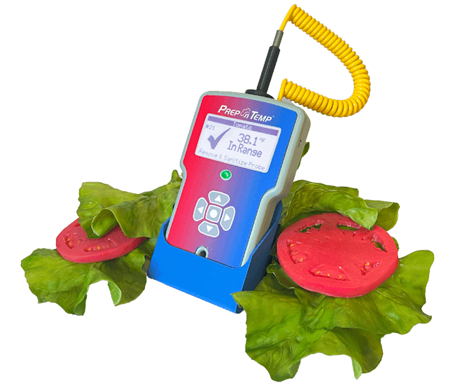 Temp-Taker BLUE Stand | Ensure your Temp-Taker stays safe and secure with our essential Temp-Taker stand. Guard against accidental damage and elevate your device off the counter for added protection.