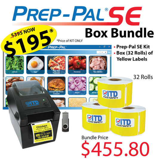 Prep-Pal SE Kit w/ Yellow Labels