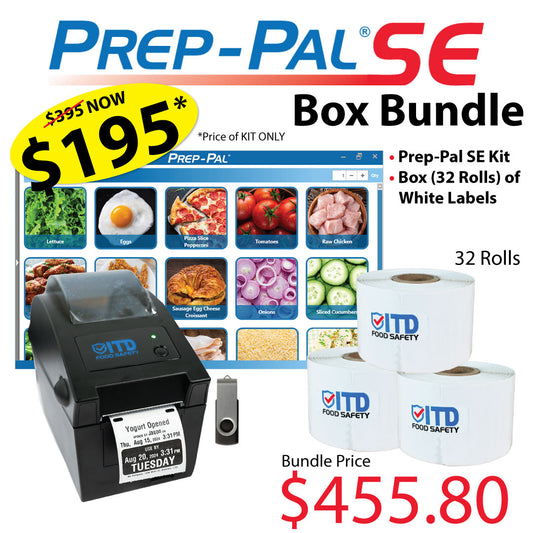 Prep-Pal SE Kit w/ White Labels