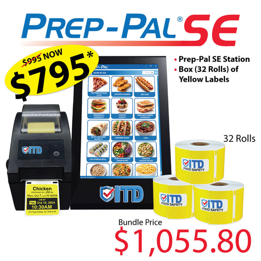 Prep-Pal SE Station w/ Yellow Labels
