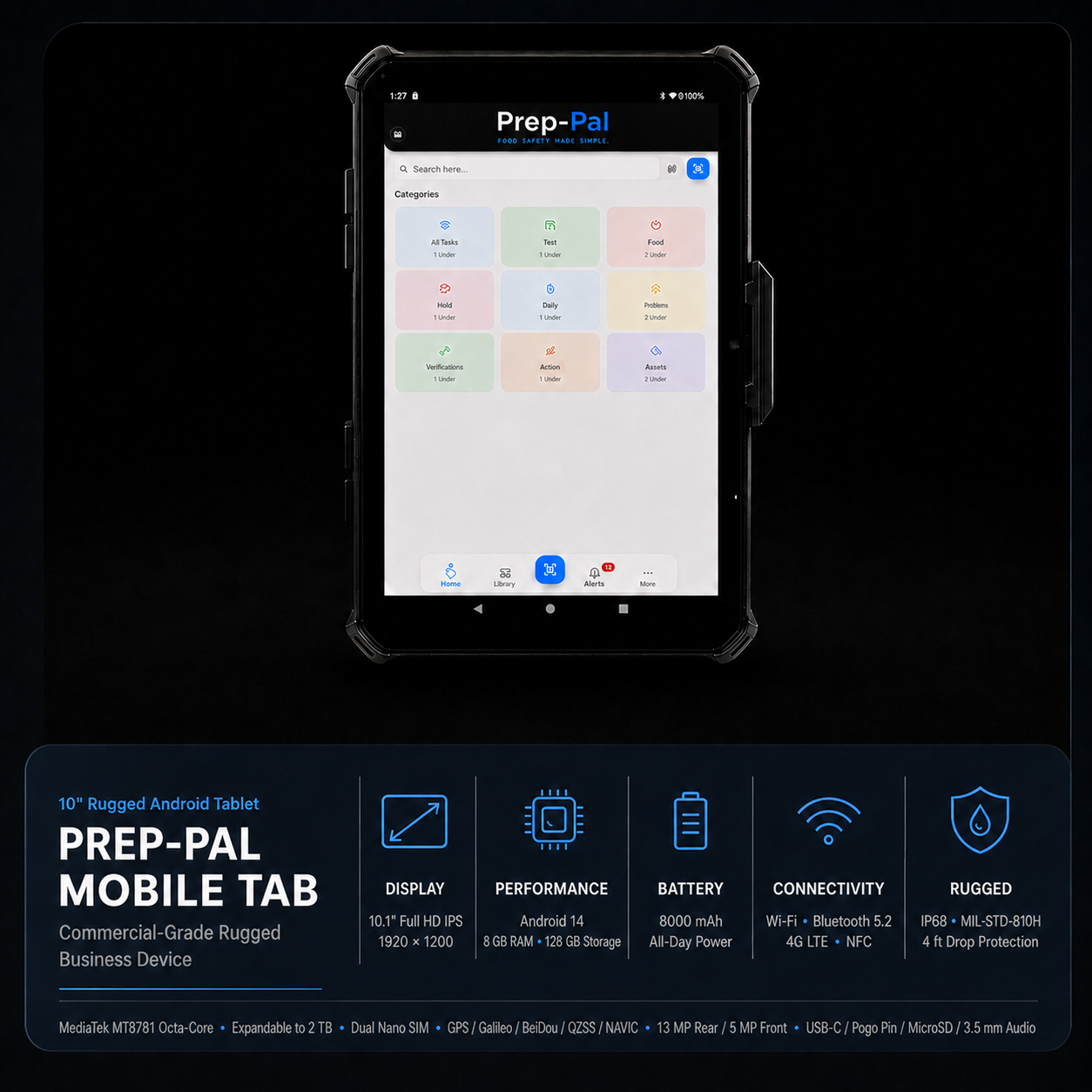 Prep-Pal Mobile Tab
