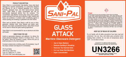 Glass Attack – Heavy-Duty Glassware Cleaner