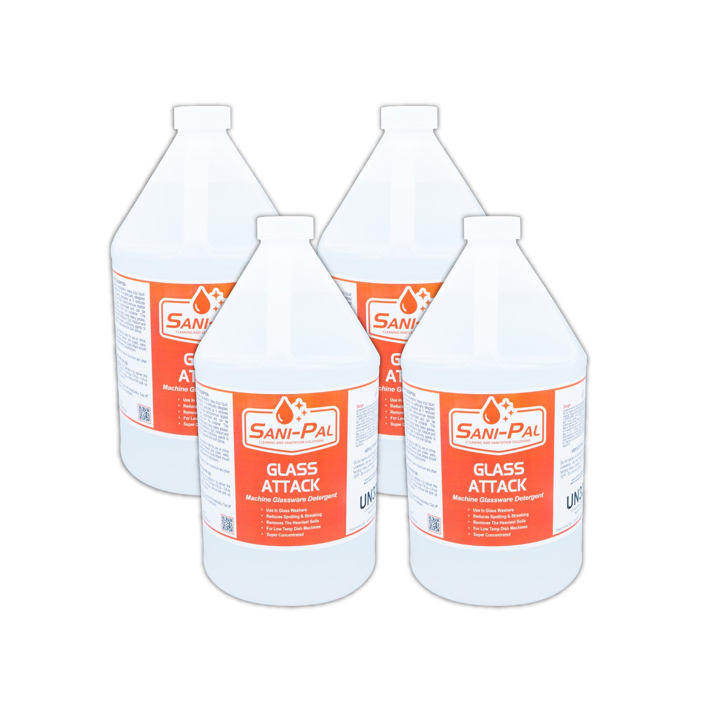 Glass Attack – Heavy-Duty Glassware Cleaner