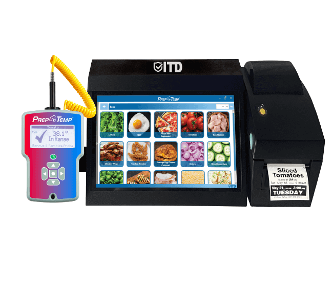 ITD Food Safety | Nutritional Label | Automated Label System | Food Temperature Monitoring