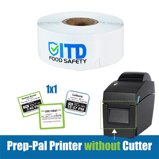 Ultra Removable 1x1 | Food Prep Label Solutions