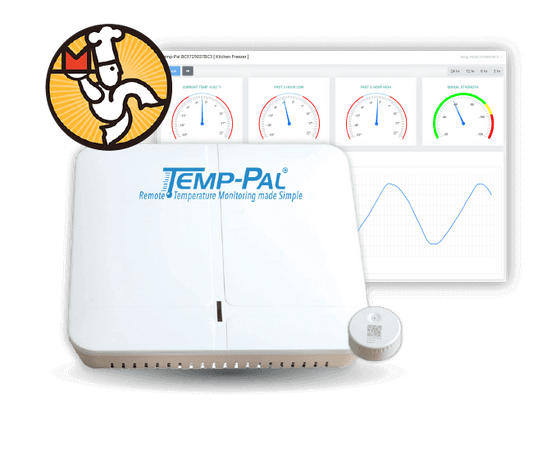 Remote Temperature Monitoring made Simple. Get a text message next time your cooler or freezer goes down! 24x7x365 remote monitoring in the cloud.