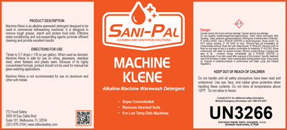 Machine Klene – Machine Warewash Detergent