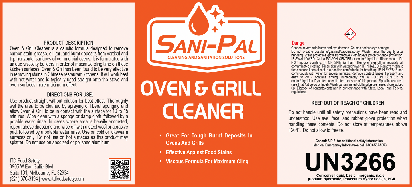Oven & Grill Cleaner