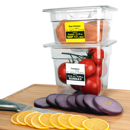 Direst Thermal Labels Prep-Pal Handheld Bundle. Prep-Pal streamlines food preparation labeling, ensuring compliance with food safety standards and optimizing workflow.