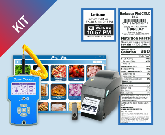 Prep Labelling Prep-Pal 7 | Food Labeling Safety
