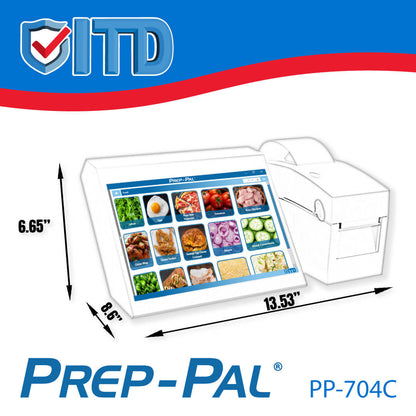 Compact Specs - Prep-Pal Direct Thermal Food Prep Label