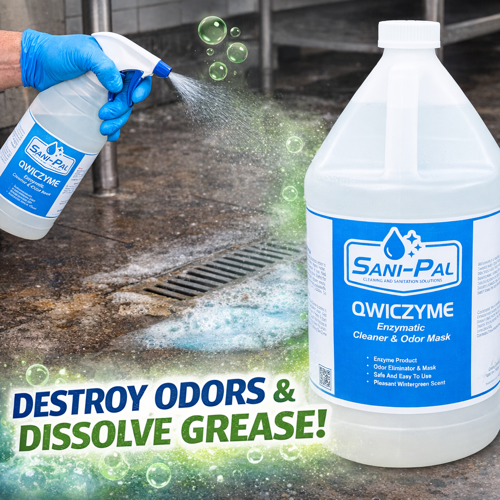 QwicZyme® Biological Drain Cleaner & Odor Control
