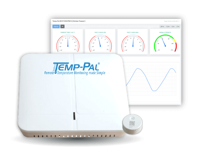 Temp-Pal Remote Temperature Monitoring made Simple. Get a text message next time your cooler or freezer goes down! 24x7x365 remote monitoring in the cloud.