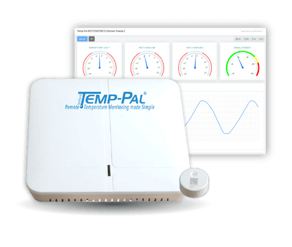 Temp-Pal Remote Temperature Monitoring made Simple. Get a text message next time your cooler or freezer goes down! 24x7x365 remote monitoring in the cloud.