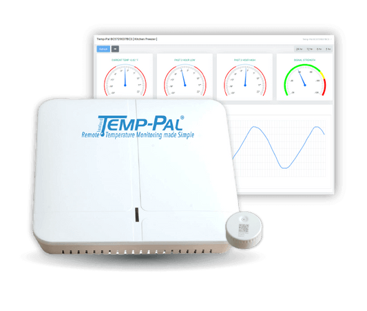 Temp-Pal Remote Temperature Monitoring made Simple. Get a text message next time your cooler or freezer goes down! 24x7x365 remote monitoring in the cloud.