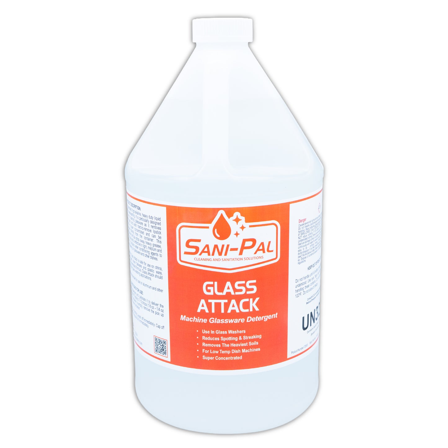 Glass Attack – Heavy-Duty Glassware Cleaner